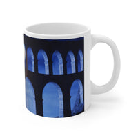 The Aqueduct & His Goddess White Mug 11oz