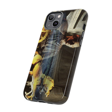 Auriga in the Circus of Antioch phone case for iPhone 14 Plus by Vittorio Storaro, from the La Civiltà Romana collection