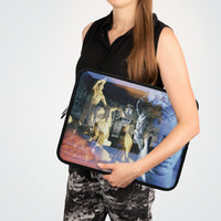 Venus The Galata & The Theater In Orange Laptop Sleeve