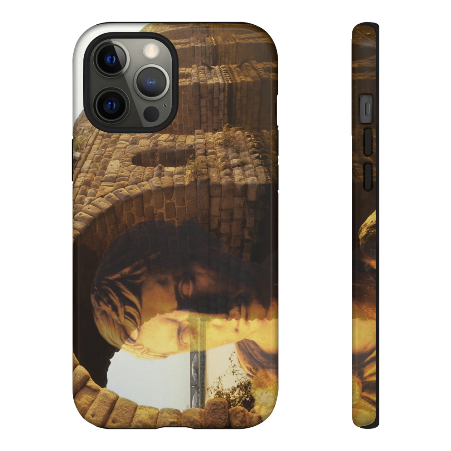 Julius Caesar and the france bridge  Phone Cases