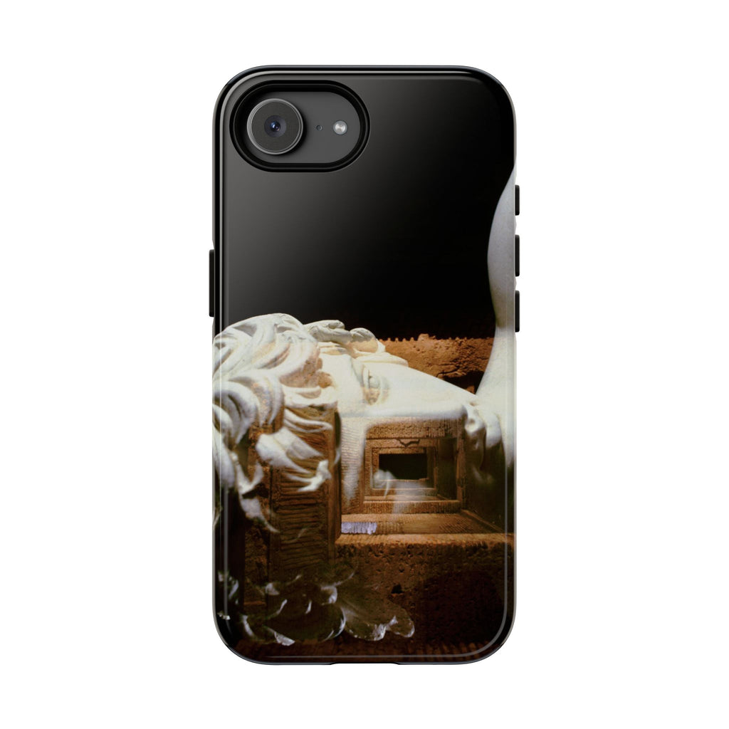 Antinoo in the Hadrian's Villa phone case for iPhone 17e by Vittorio Storaro, from the La Civiltà Romana collection