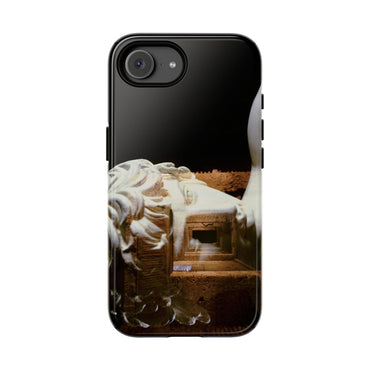 Antinoo in the Hadrian's Villa phone case for iPhone 17e by Vittorio Storaro, from the La Civiltà Romana collection
