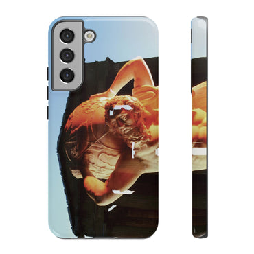 Atlas and Temple of Neptune phone case for Samsung Galaxy S22 Plus by Vittorio Storaro, from the La Civiltà Romana collection