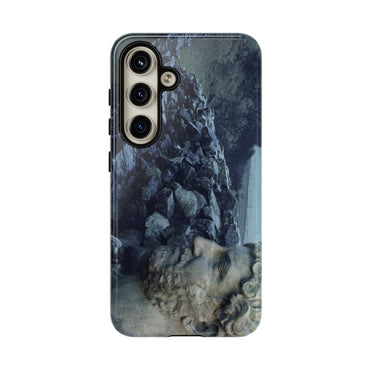 Adriano's wall in Britannia phone case for Samsung Galaxy S24 by Vittorio Storaro, from the La Civiltà Romana collection
