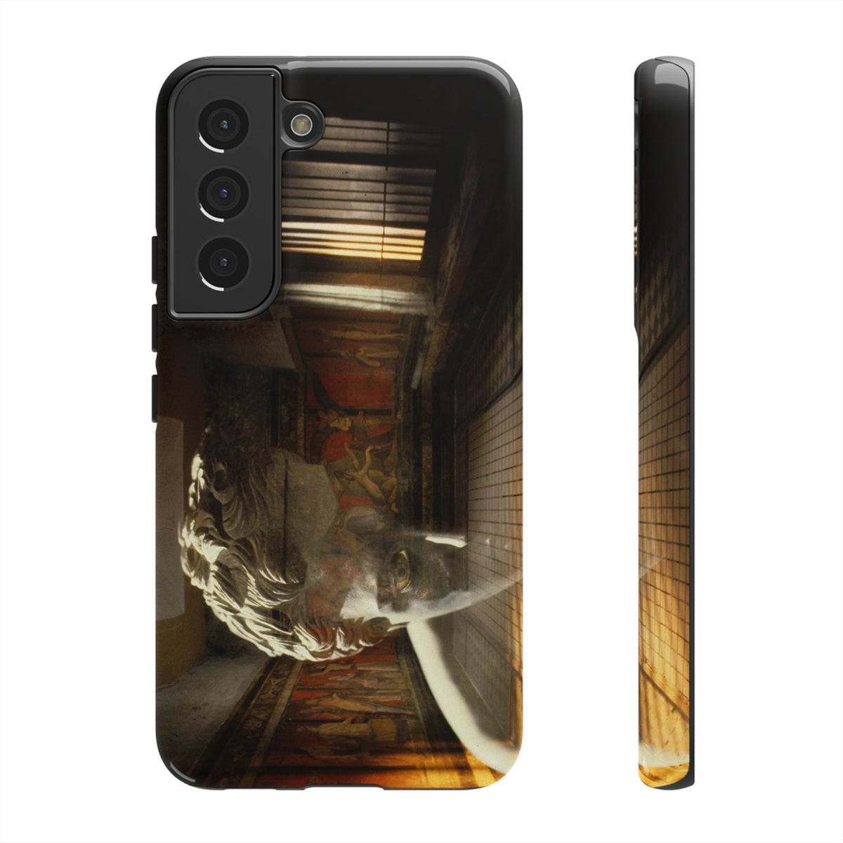 The Villa dei Mysteries phone case for Samsung Galaxy S22 by Vittorio Storaro, from the La Civiltà Romana collection