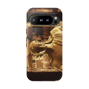 Etruscan Apollo phone case for Google Pixel 9 Pro by Vittorio Storaro, from the La Civiltà Romana collection