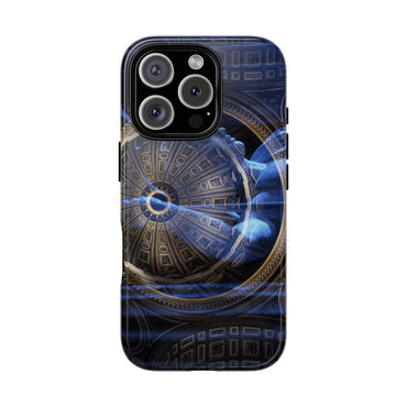 Goddess of Immortality phone case for iPhone 16 Pro by Vittorio Storaro, from the La Civiltà Romana collection