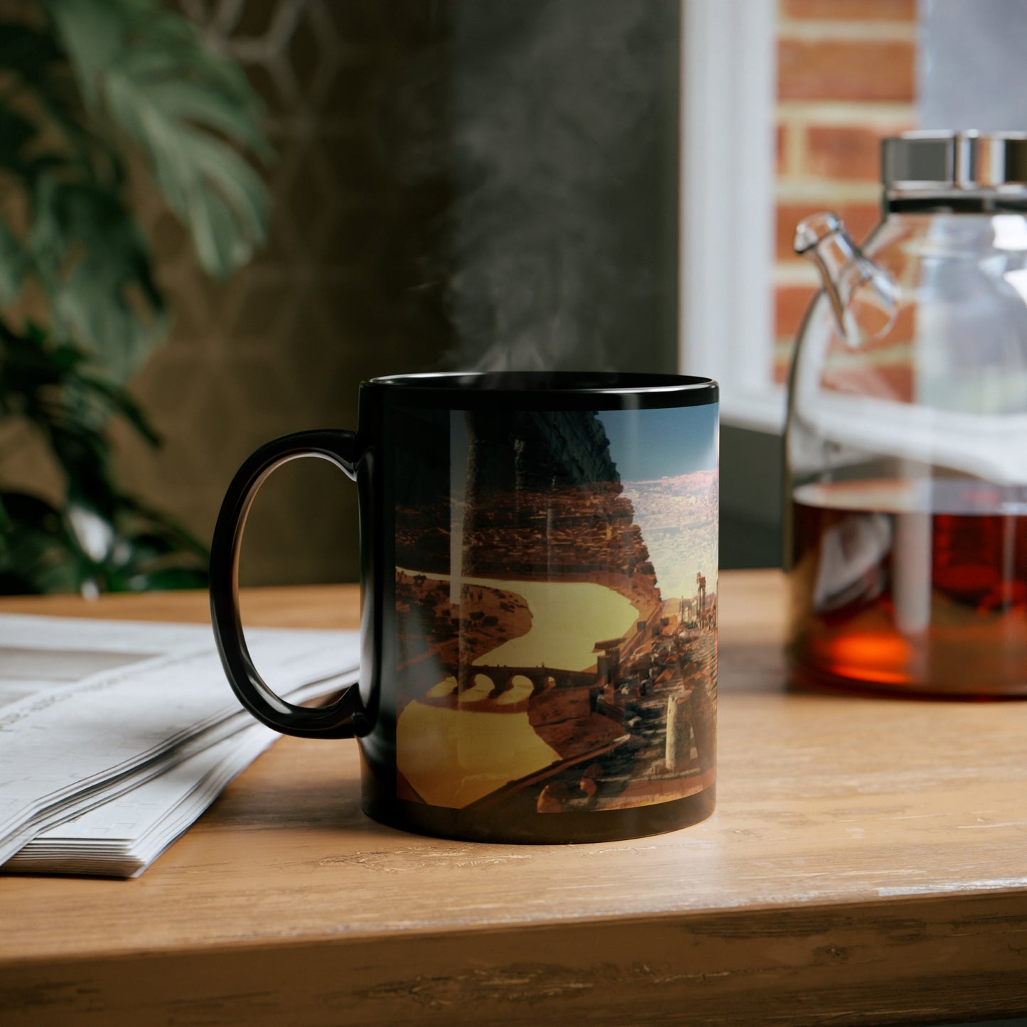 Streets of The Empire 11oz Black Mug