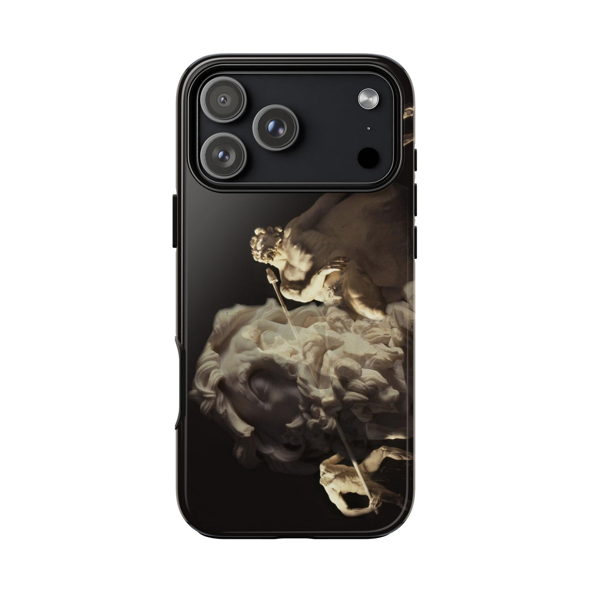 Ulysses and Polyphemus phone case for iPhone 18 Pro Max by Vittorio Storaro, from the La Civiltà Romana collection