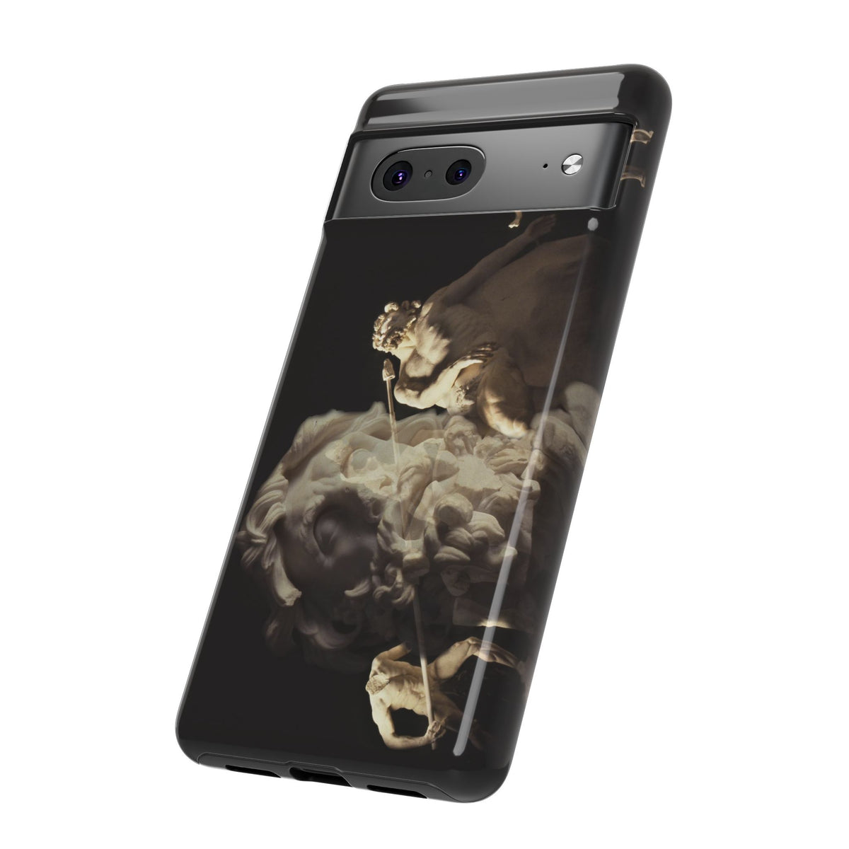 Ulysses and Polyphemus phone case for Google Pixel 7 by Vittorio Storaro, from the La Civiltà Romana collection