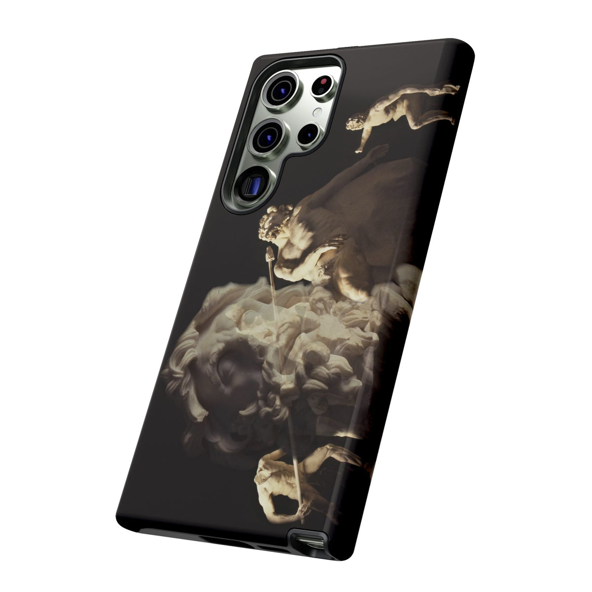 Ulysses and Polyphemus phone case for Samsung Galaxy S23 Ultra by Vittorio Storaro, from the La Civiltà Romana collection