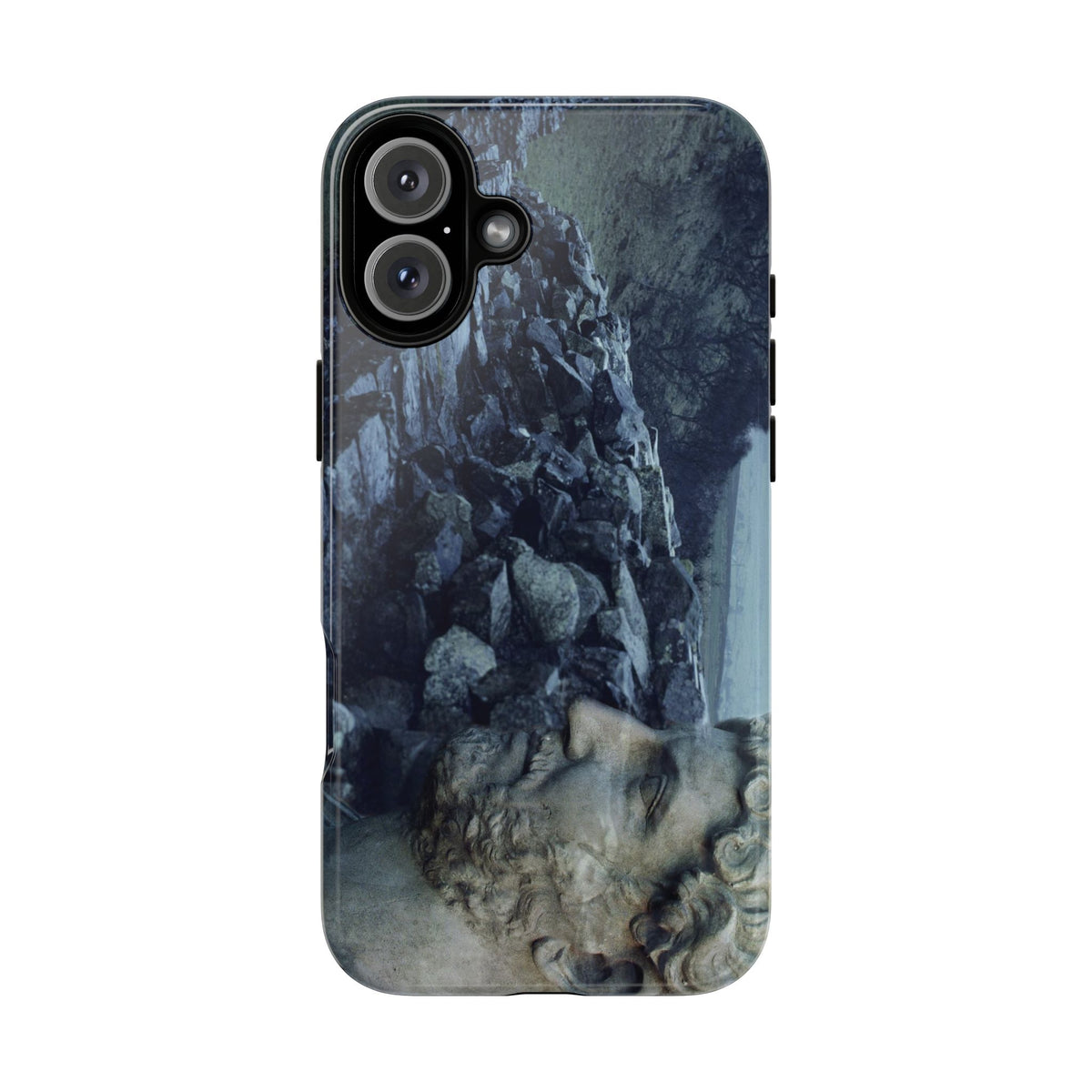 Adriano's wall in Britannia phone case for iPhone 16 Plus by Vittorio Storaro, from the La Civiltà Romana collection