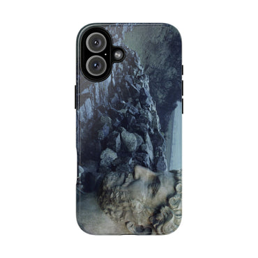 Adriano's wall in Britannia phone case for iPhone 16 Plus by Vittorio Storaro, from the La Civiltà Romana collection