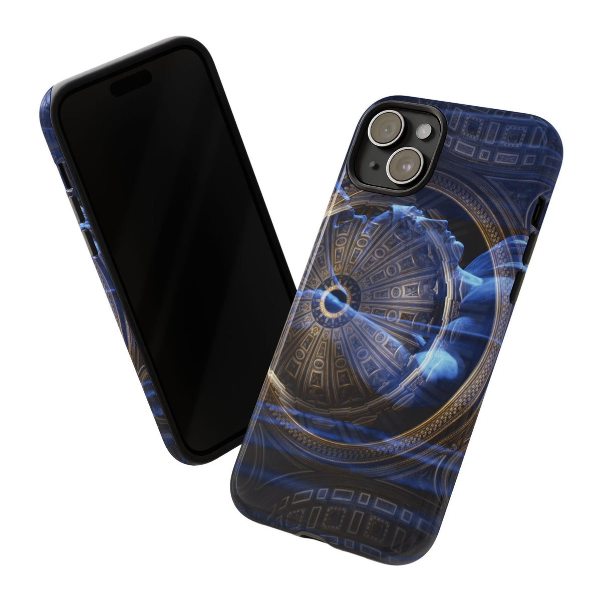 Goddess of Immortality phone case for iPhone 15 Plus by Vittorio Storaro, from the La Civiltà Romana collection