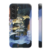 Venus the Galata and the theater in Orange Phone Cases