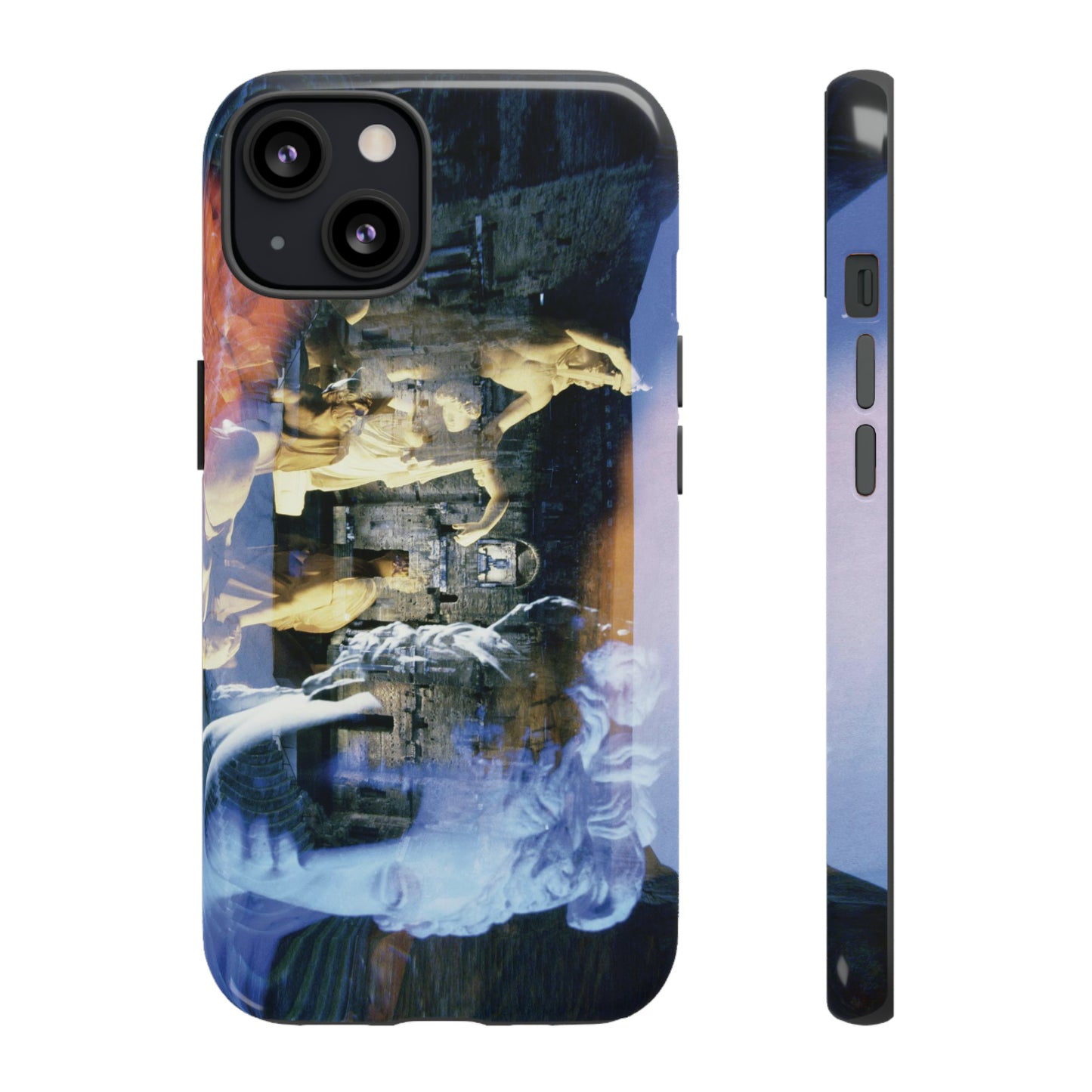 Venus the Galata and the theater in Orange Phone Cases