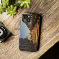 Traiano in the Colonnade of Apamea Phone Cases