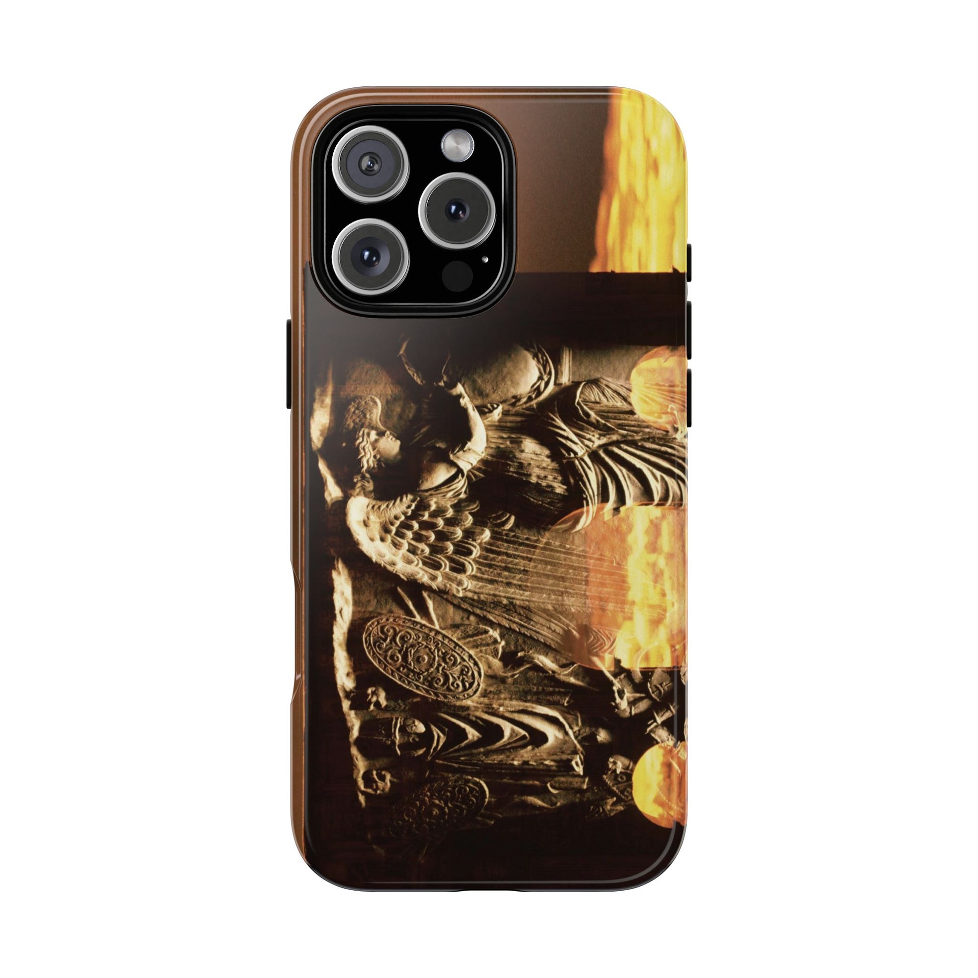 Arch of Victory phone case for iPhone 16 Pro Max by Vittorio Storaro, from the La Civiltà Romana collection