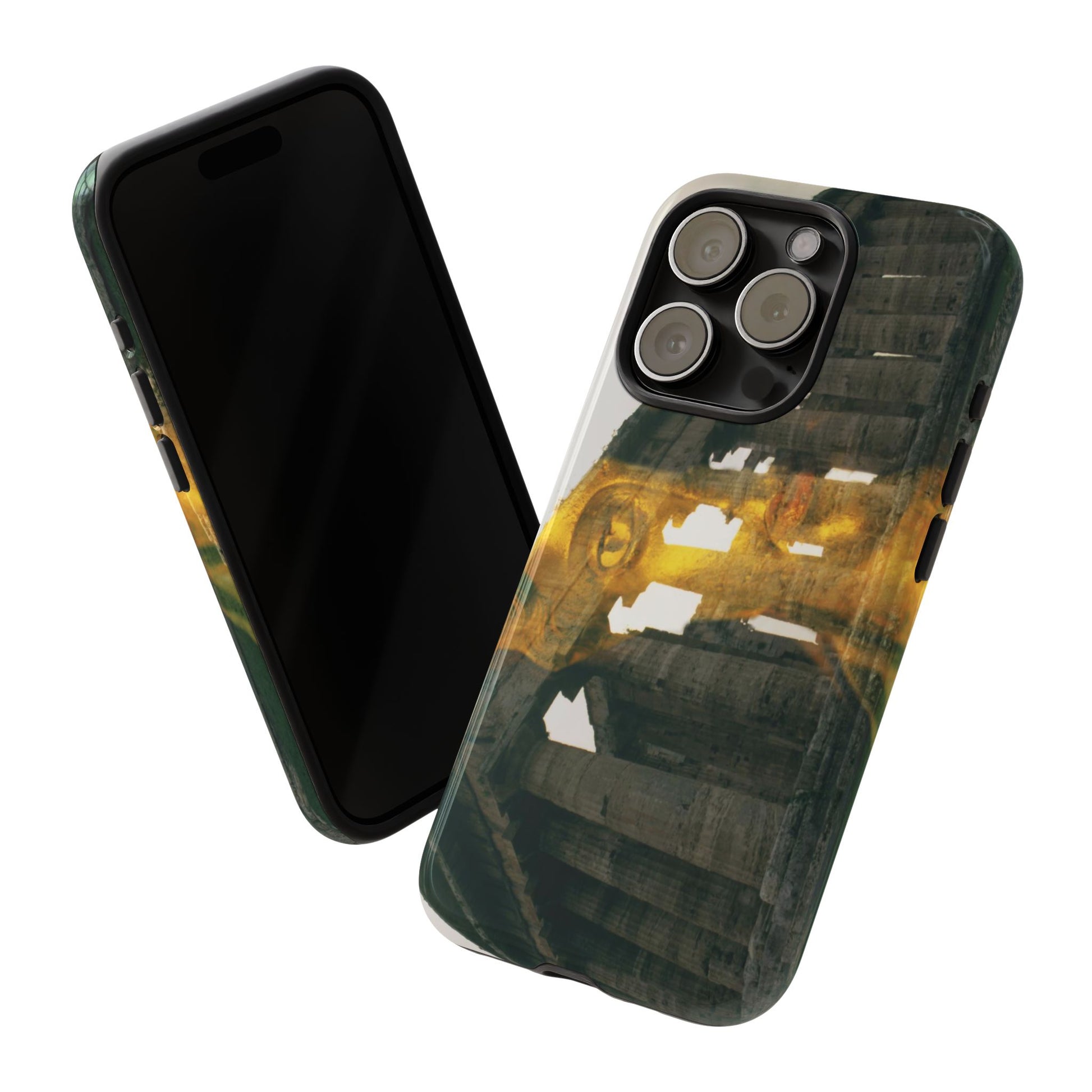 Dionysus and His Temple phone case for iPhone 15 Pro by Vittorio Storaro, from the La Civiltà Romana collection