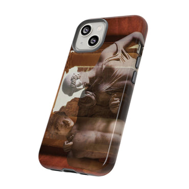 Elettra and Oreste phone case for iPhone 14 by Vittorio Storaro, from the La Civiltà Romana collection