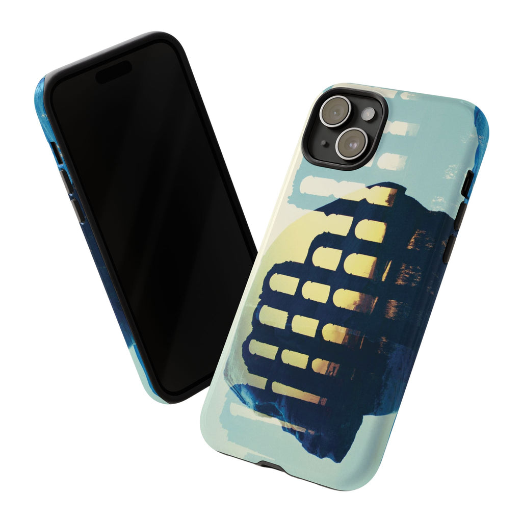 The Ages of Man phone case for iPhone 15 Plus by Vittorio Storaro, from the La Civiltà Romana collection