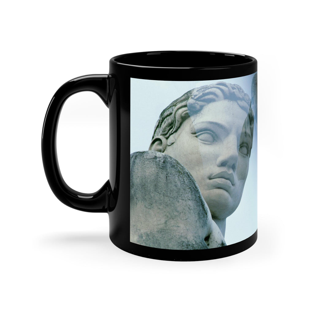 Stadius of the Marbles 11oz Black Mug