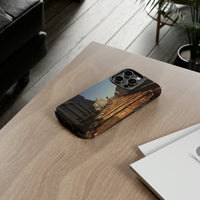 Traiano in the Colonnade of Apamea Phone Cases