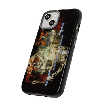 Capitoline Jupiter phone case for iPhone 14 by Vittorio Storaro, from the La Civiltà Romana collection