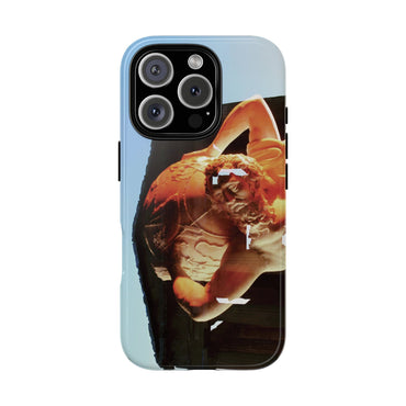 Atlas and Temple of Neptune phone case for iPhone 16 Pro by Vittorio Storaro, from the La Civiltà Romana collection