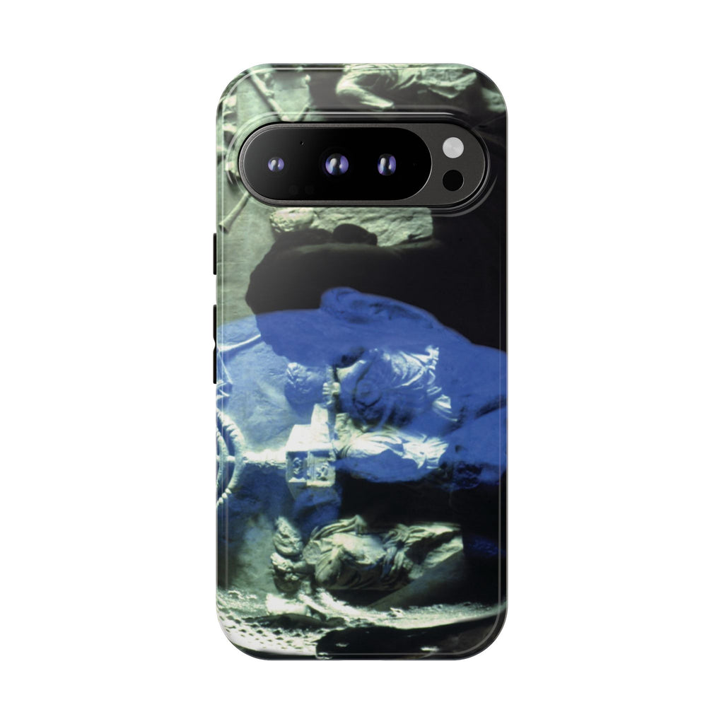 Titus and his father Vespasian phone case for Google Pixel 9 Pro by Vittorio Storaro, from the La Civiltà Romana collection