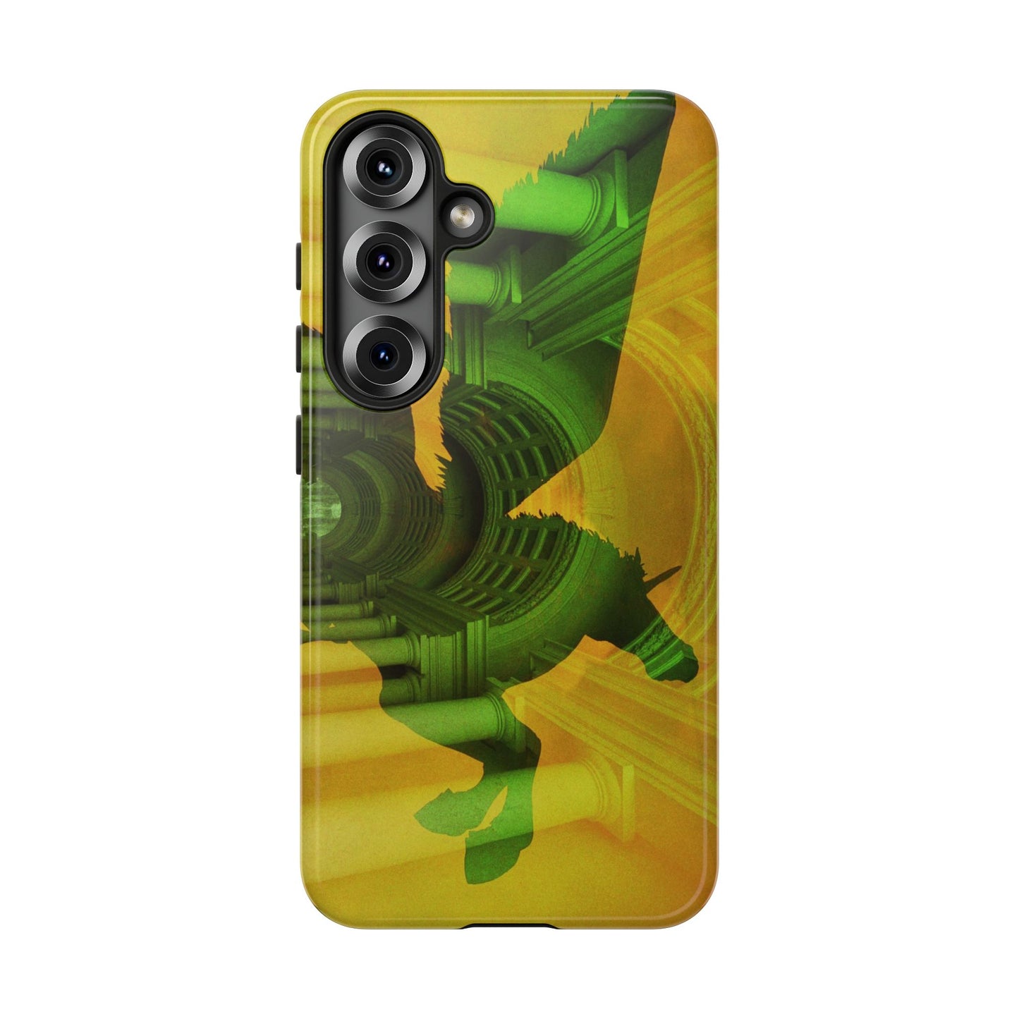Pegasus phone case for Samsung Galaxy S25 by Vittorio Storaro, from the La Civiltà Romana collection