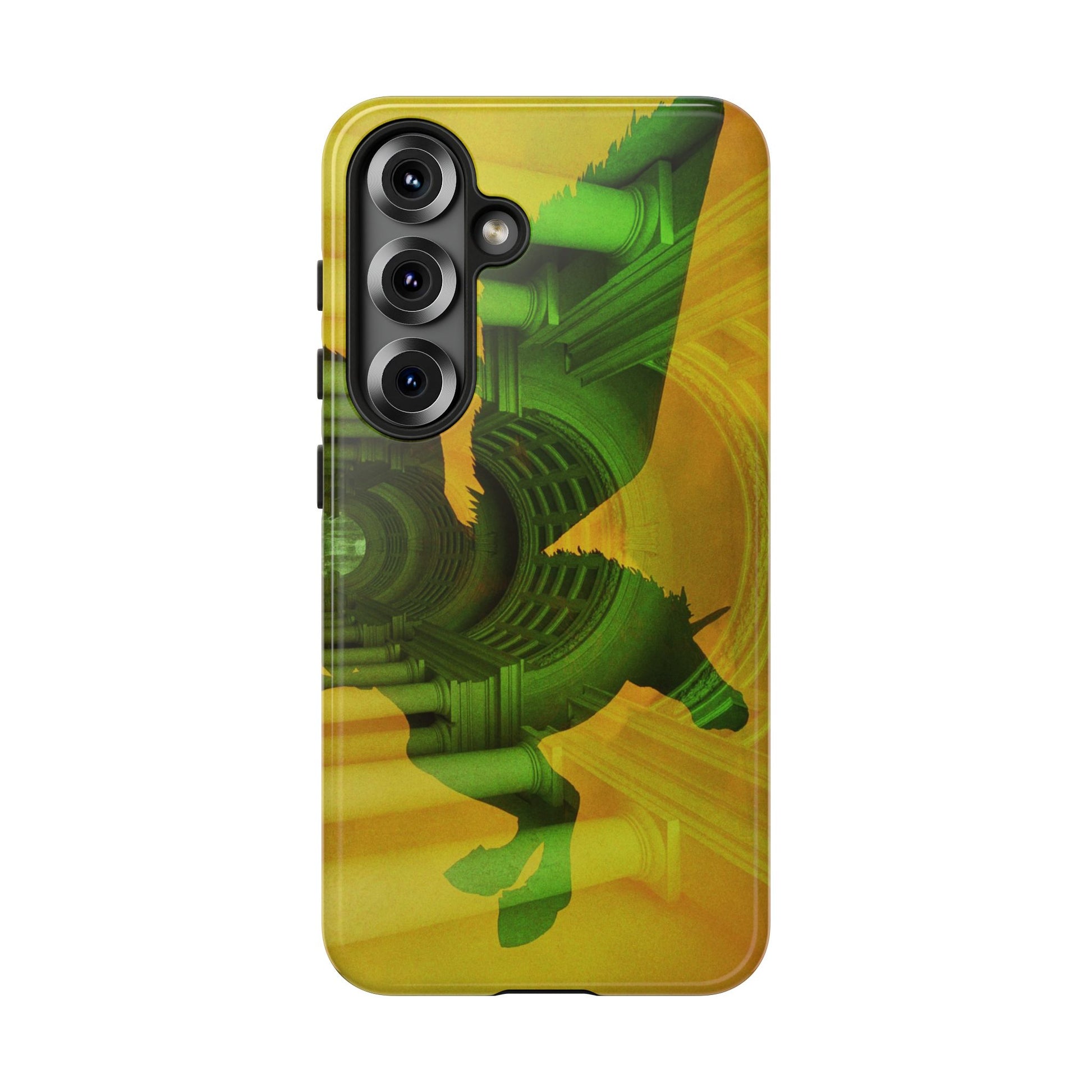 Pegasus phone case for Samsung Galaxy S25 by Vittorio Storaro, from the La Civiltà Romana collection