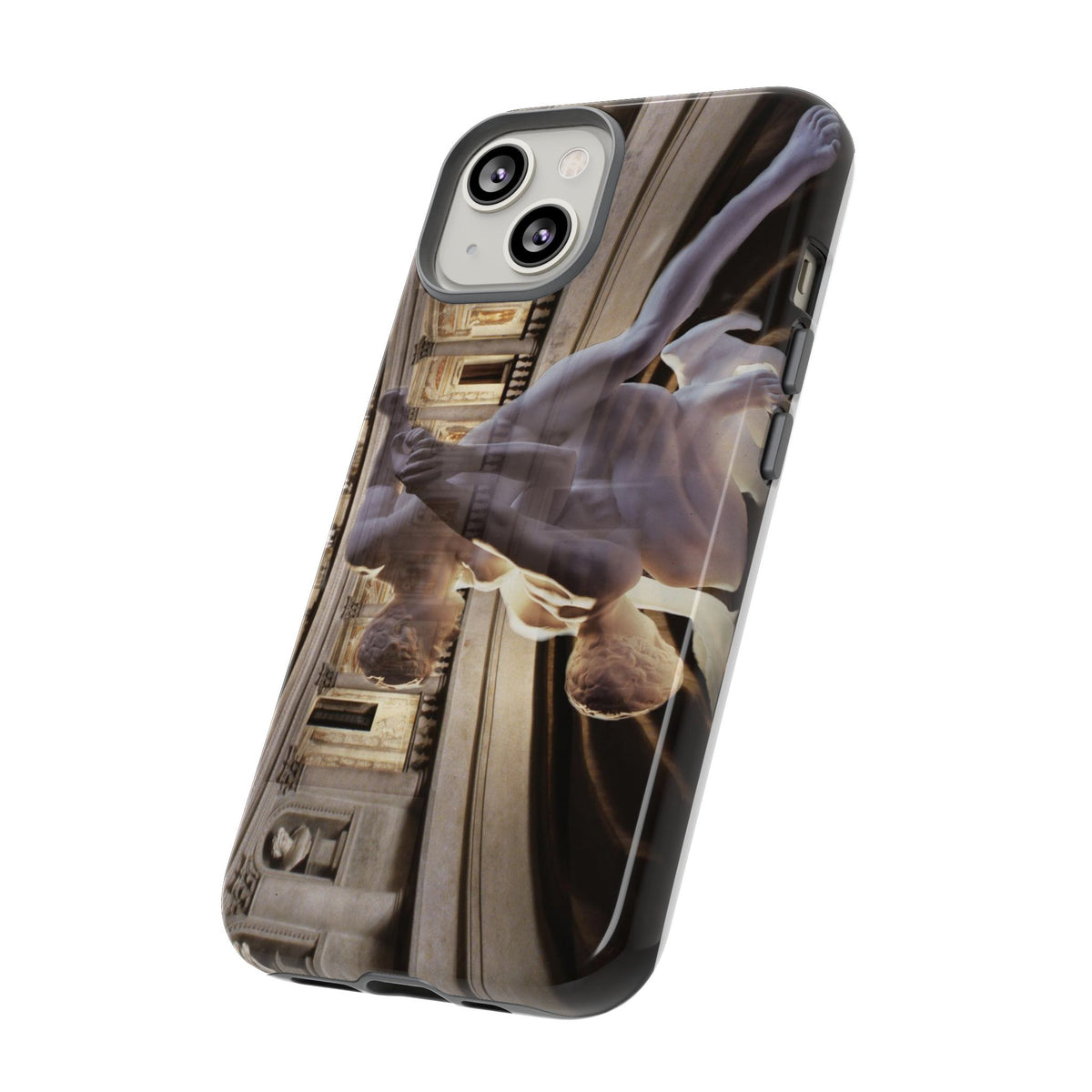 Olympic Theater of Sabbioneta phone case for iPhone 14 by Vittorio Storaro, from the La Civiltà Romana collection
