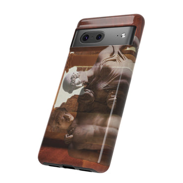 Elettra and Oreste phone case for Google Pixel 7 by Vittorio Storaro, from the La Civiltà Romana collection