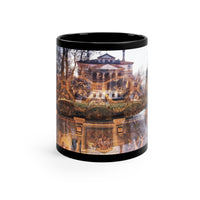 The Villa Malcontenta 11oz Black Mug