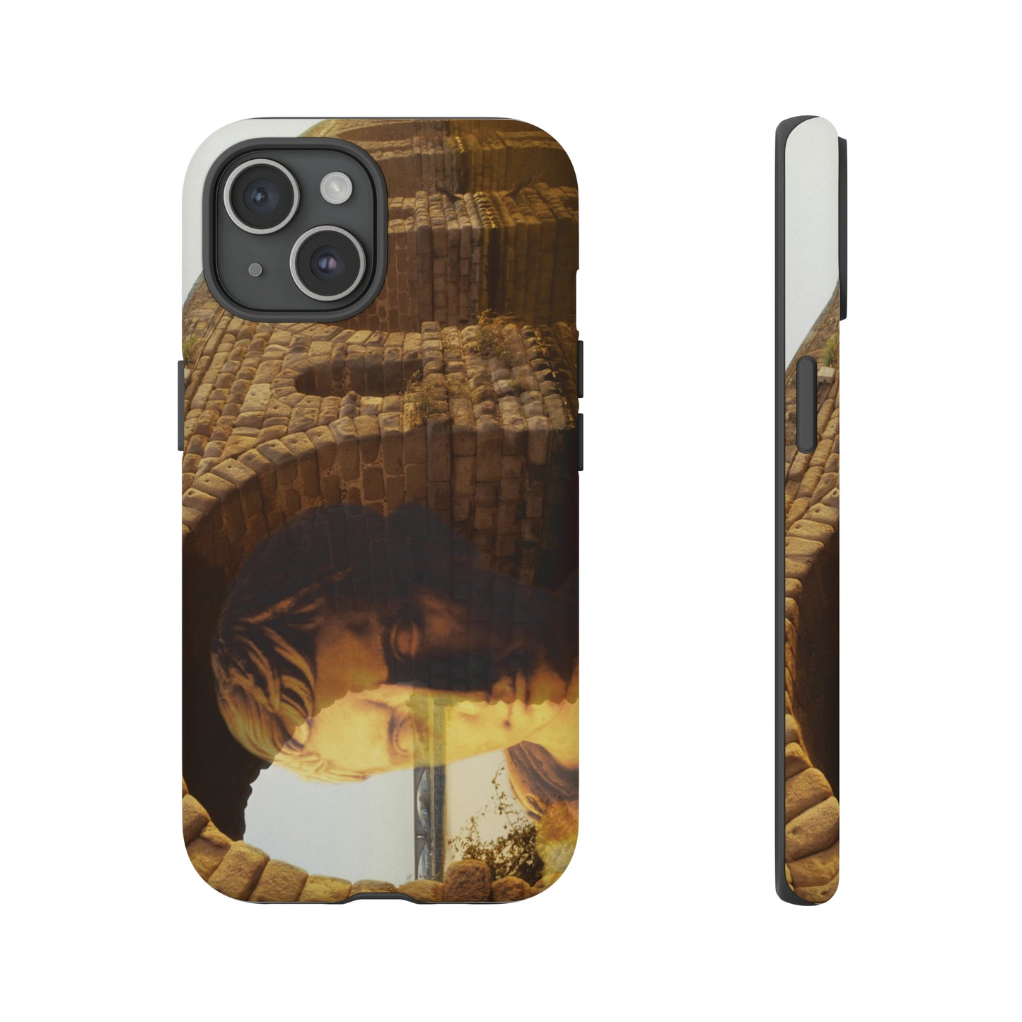 Julius Caesar and the france bridge  Phone Cases