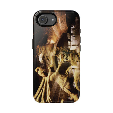 Mithras in his mithraeum of ancient Ostia phone case for iPhone 17e by Vittorio Storaro, from the La Civiltà Romana collection