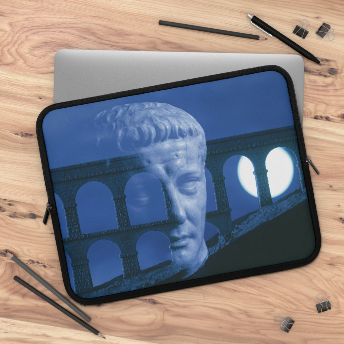 Claudius Aqueduct Laptop Sleeve - Imperial Engineering Tech Protection