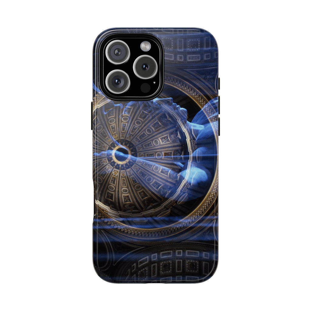 Goddess of Immortality phone case for iPhone 16 Pro Max by Vittorio Storaro, from the La Civiltà Romana collection