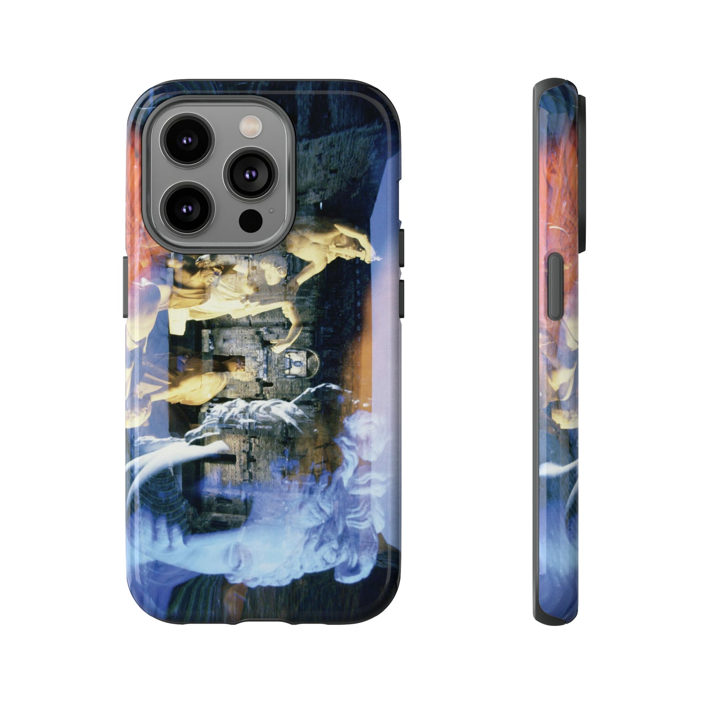 Venus the Galata and the theater in Orange Phone Cases