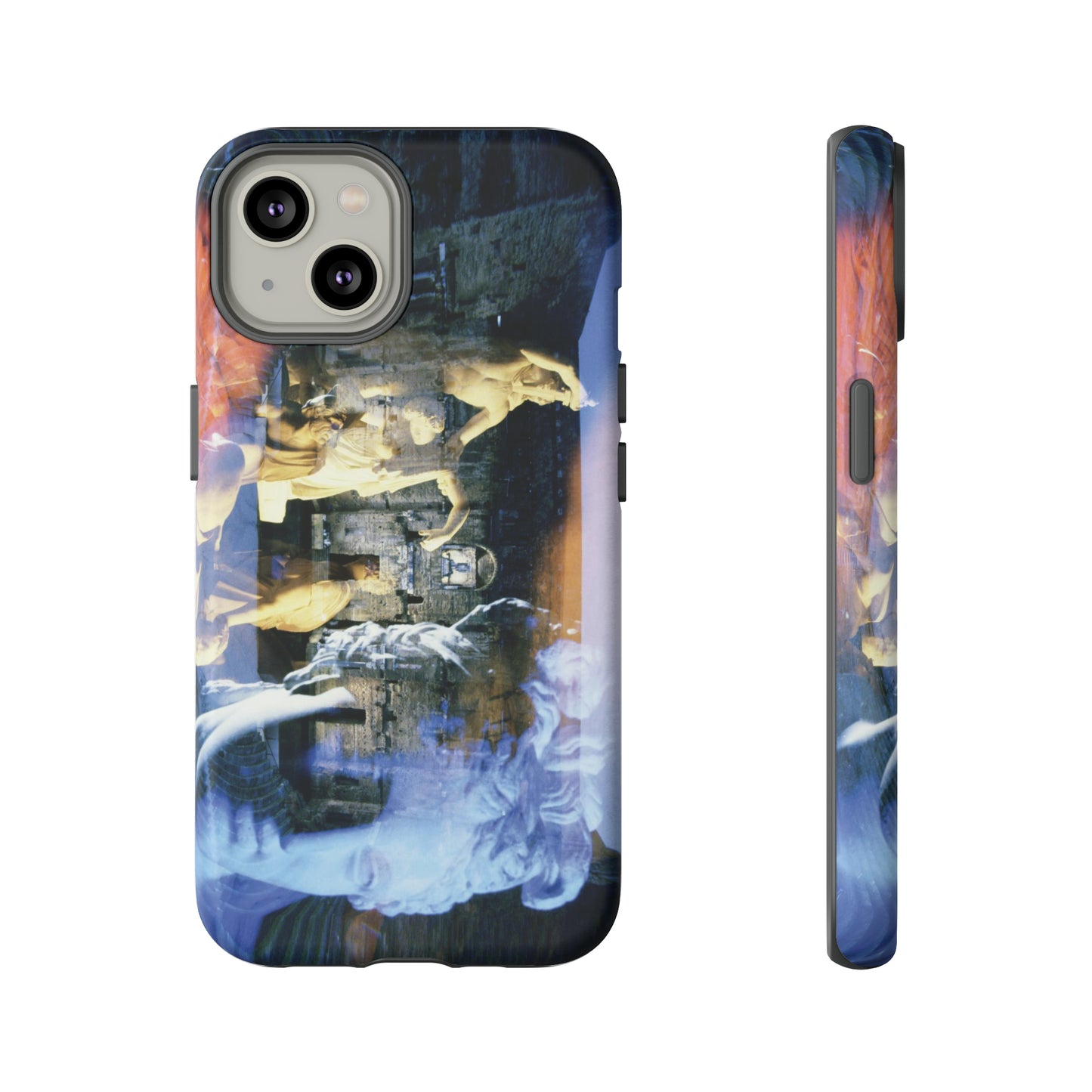 Venus the Galata and the theater in Orange Phone Cases