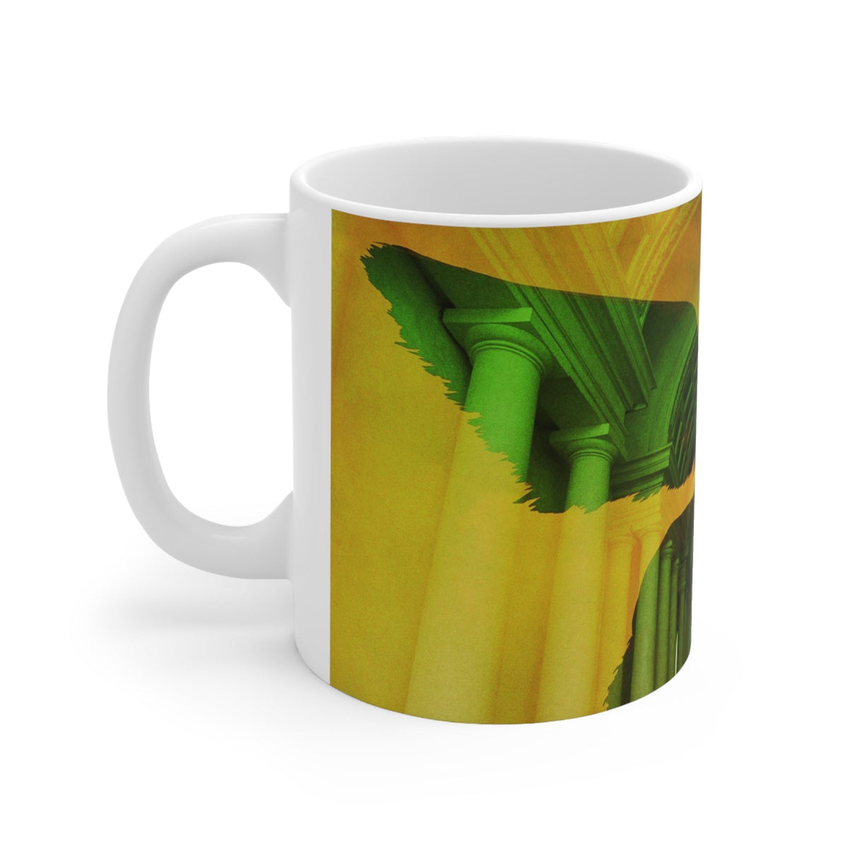 Pegasus White Mug 11oz