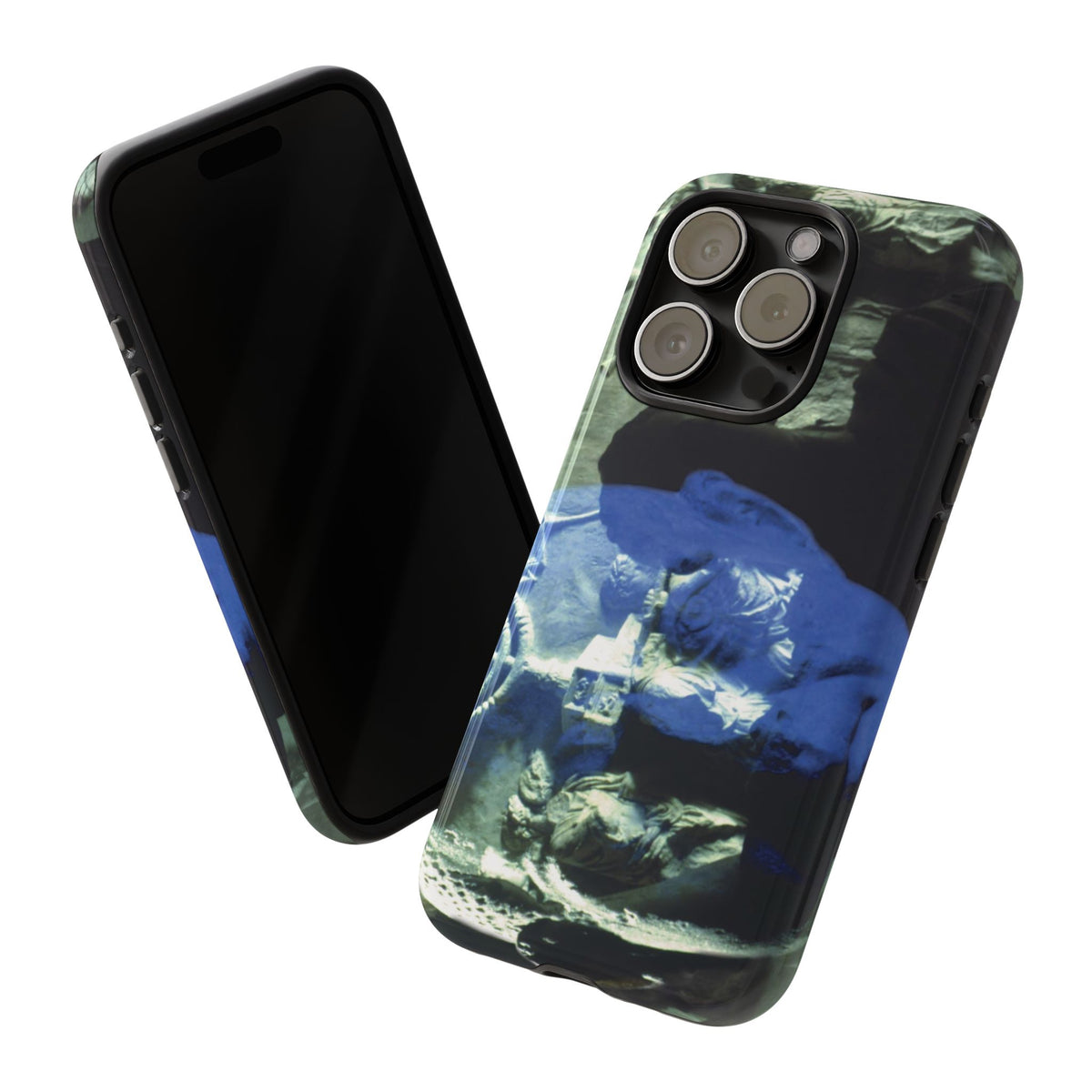 Titus and his father Vespasian phone case for iPhone 15 Pro by Vittorio Storaro, from the La Civiltà Romana collection