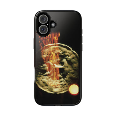The Mouth Of Truth phone case for iPhone 16 Plus by Vittorio Storaro, from the La Civiltà Romana collection