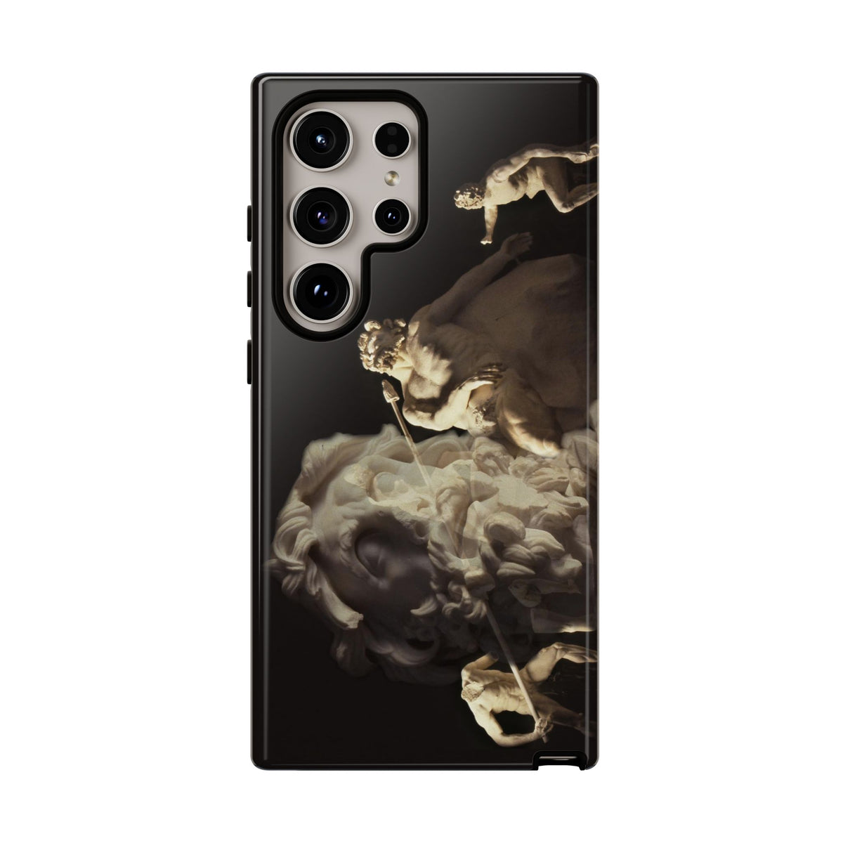 Ulysses and Polyphemus phone case for Samsung Galaxy S24 Ultra by Vittorio Storaro, from the La Civiltà Romana collection