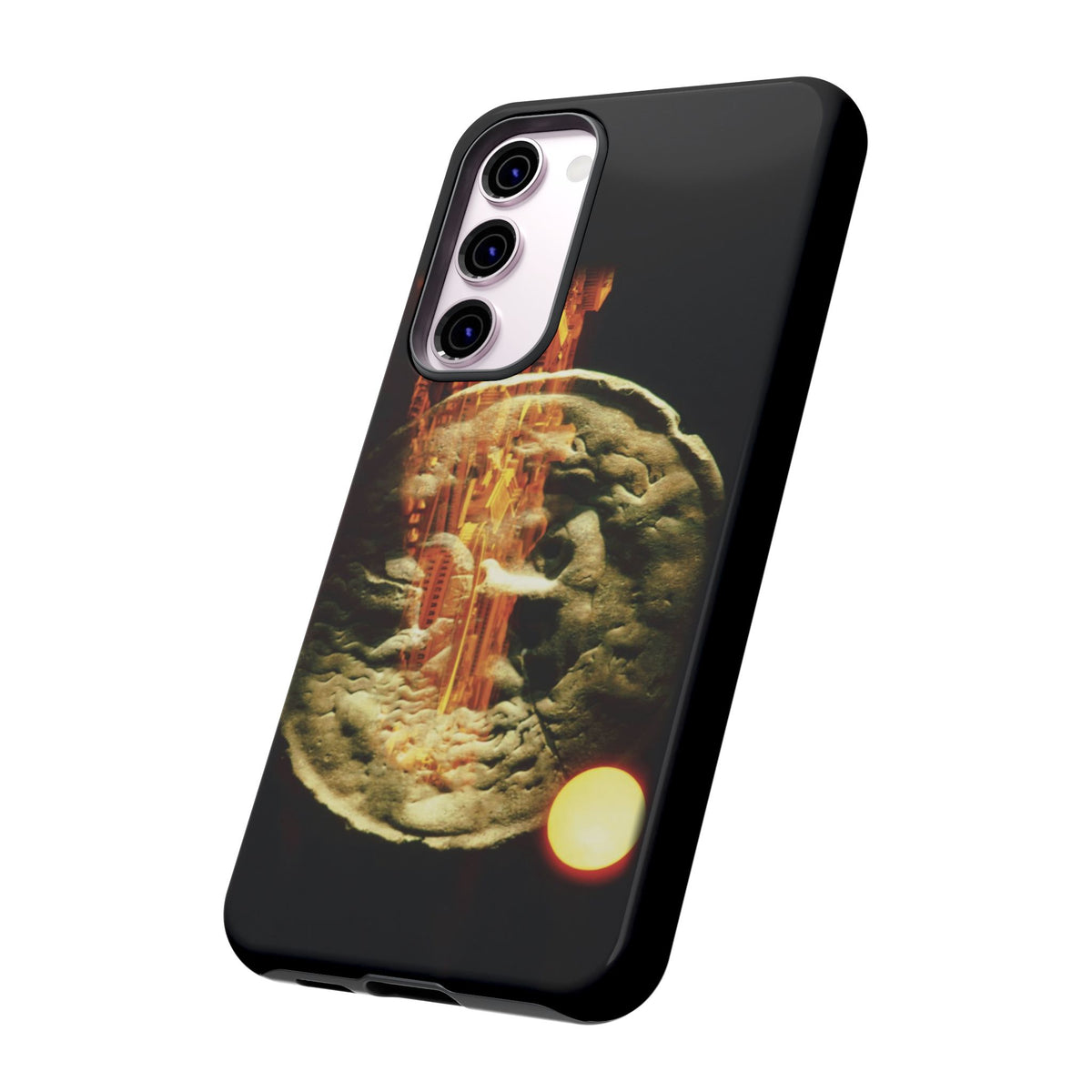 The Mouth Of Truth phone case for Samsung Galaxy S23 Plus by Vittorio Storaro, from the La Civiltà Romana collection