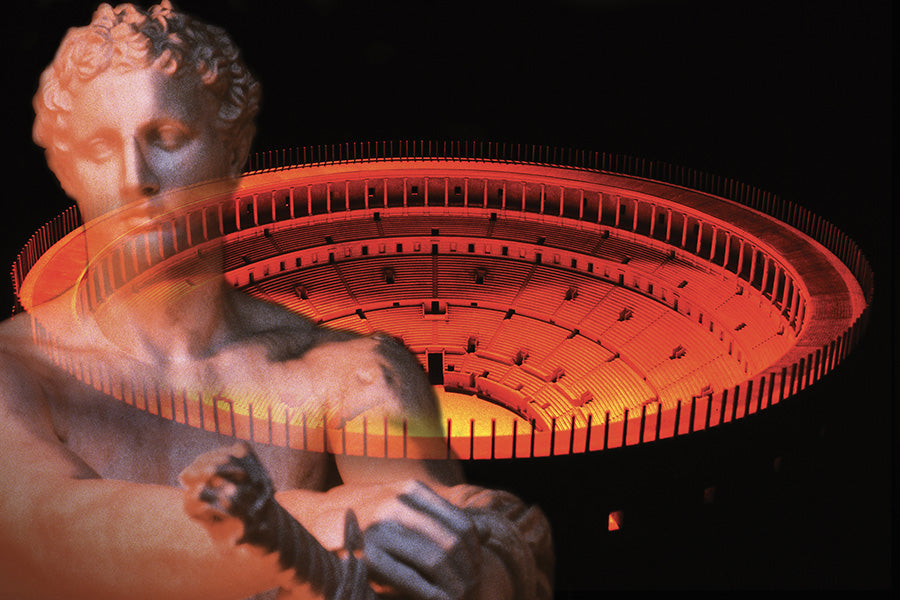 Mars Ultor on The Colosseum Acrylic Print