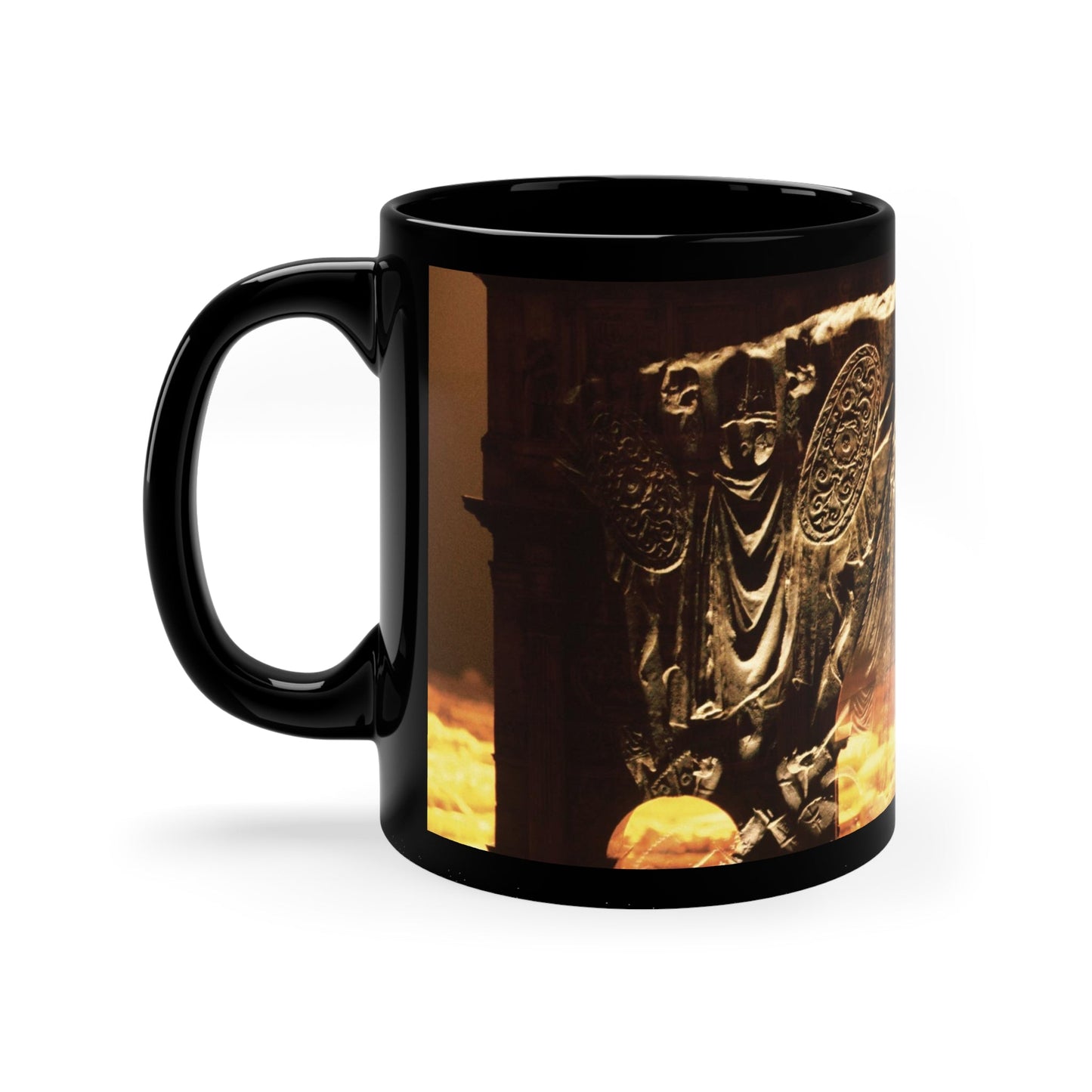Arch of Victory 11oz Black Mug