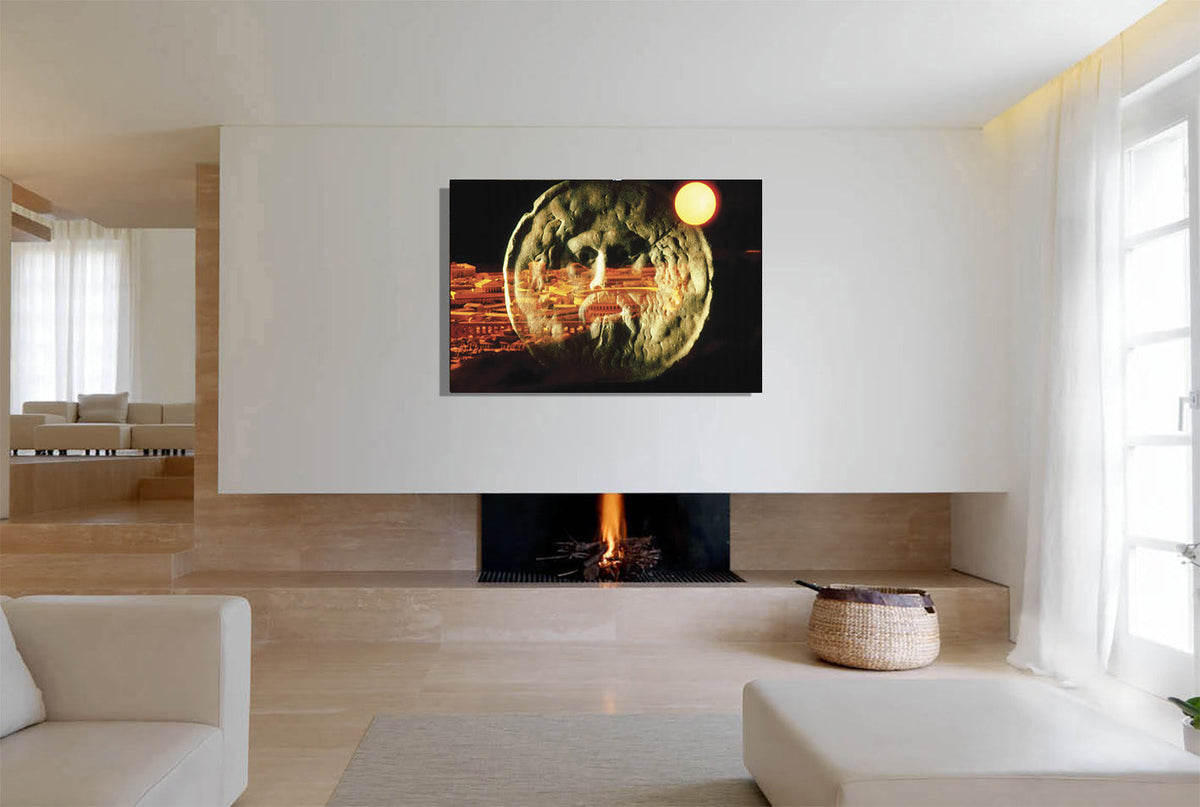 The Mouth of Truth Acrylic Print