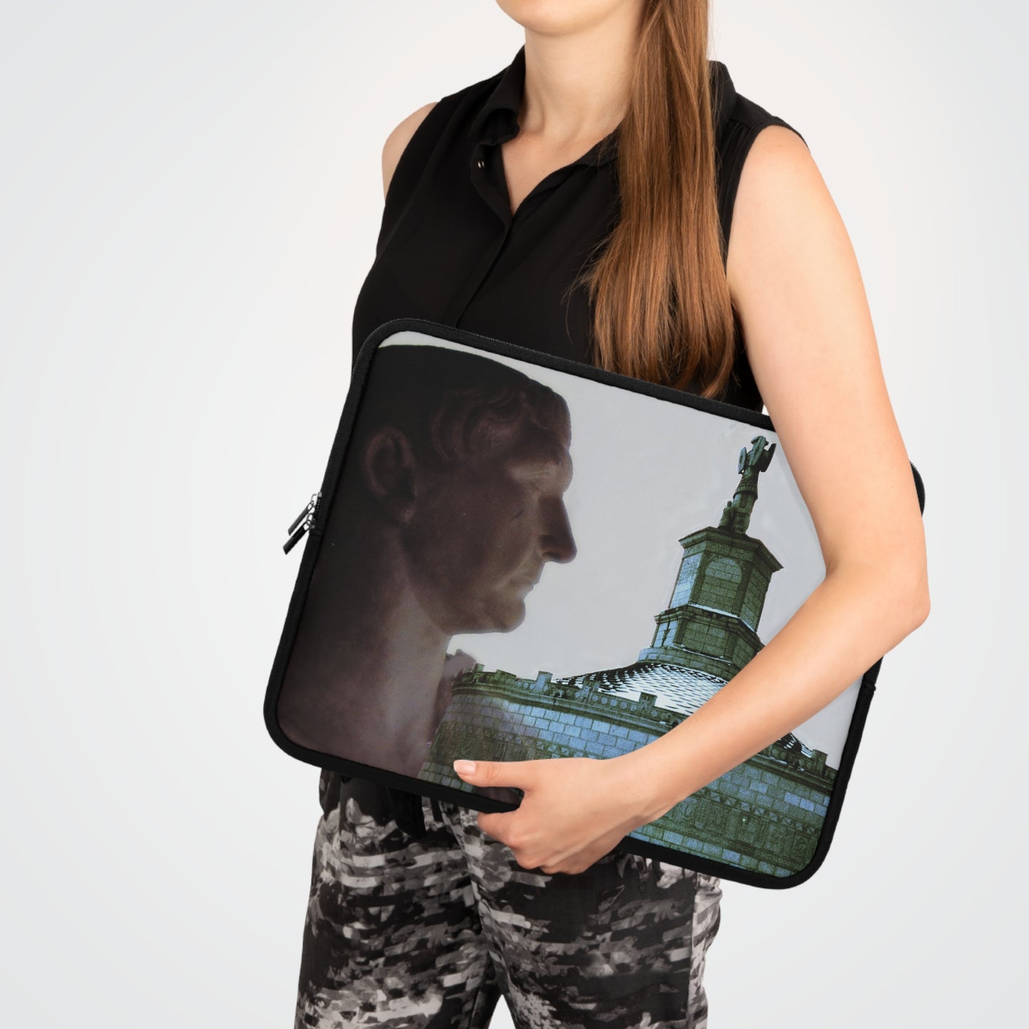 Traiano & His Temple In Thrace Laptop Sleeve